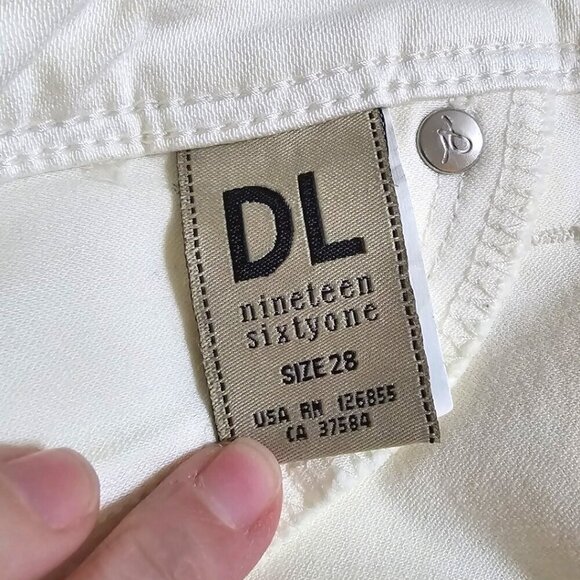 DL1961 Angel Mid-rise Ankle Skinny Stretch Jeans in Cannes Sz 28 - Picture 9 of 12